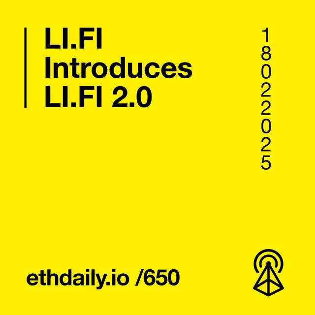 LI.FI Introduces LI.FI 2.0 - podcast episode cover
