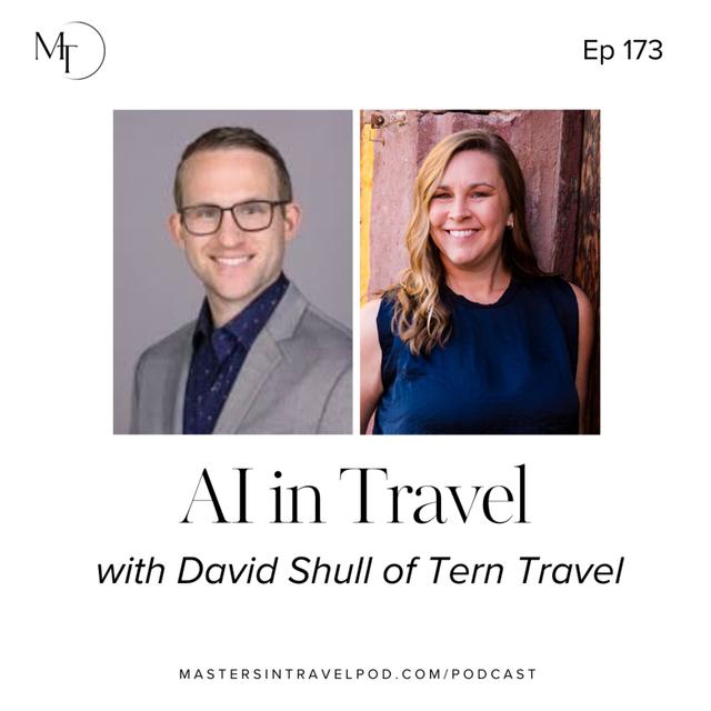 Ep 173 AI in Travel - podcast episode cover