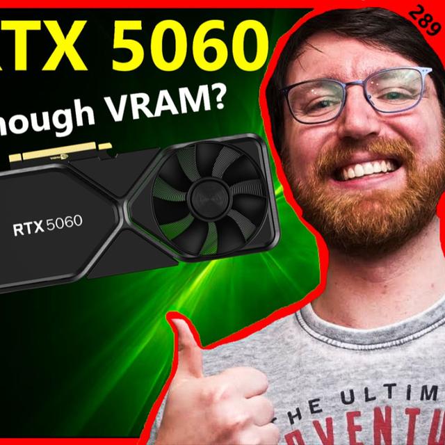 289. Nvidia RTX 5060 8/12GB, PS6 Portable, AMD RDNA 4, Zen 5 | Dawid Does Tech Stuff - podcast episode cover