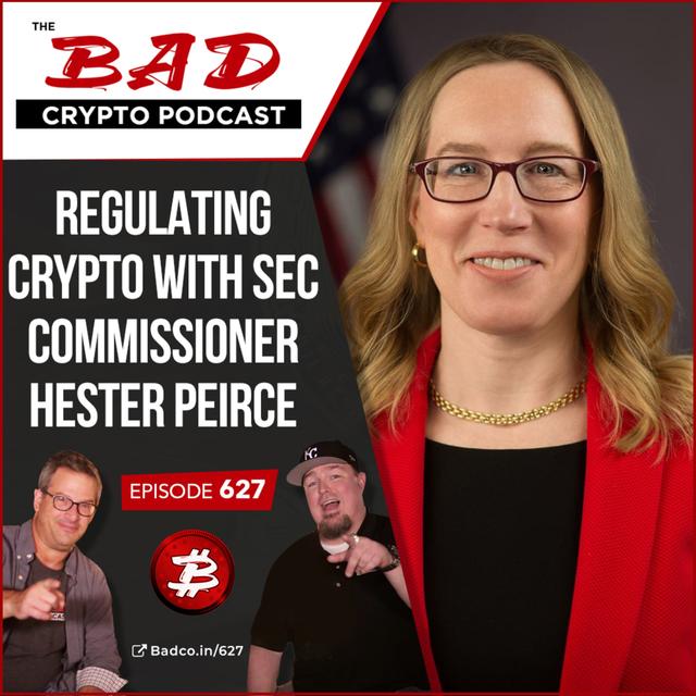 Regulating Crypto with SEC Commissioner Hester Peirce - podcast episode cover