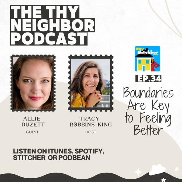 Allie Duzett | Boundaries Are Key to Feeling Better & Asking Specific Questions to God - podcast episode cover