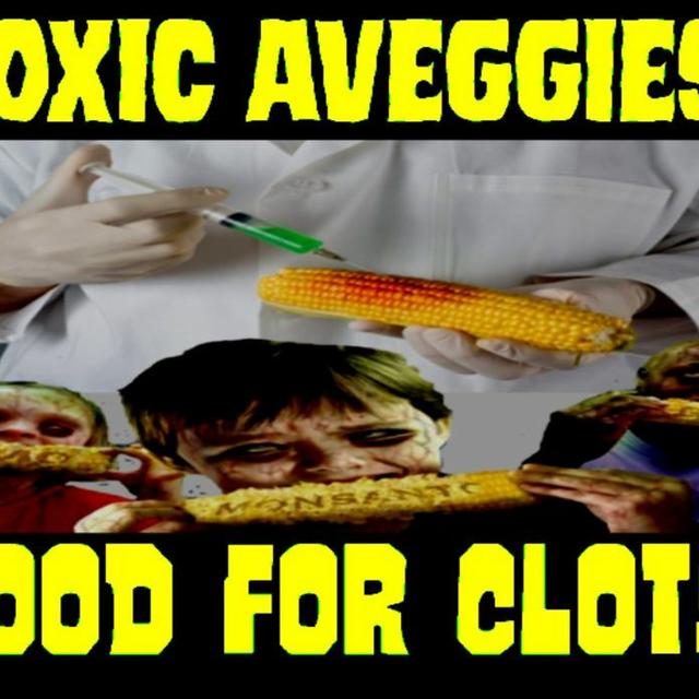 Show sample for 4/10/23: TOXIC AVEGGIES - FOOD FOR CLOTS W/ AMBER KING - podcast episode cover
