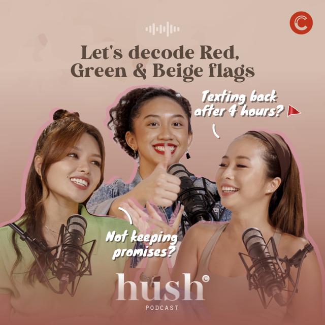 All the flags in people and now there’s a beige flag? - podcast episode cover