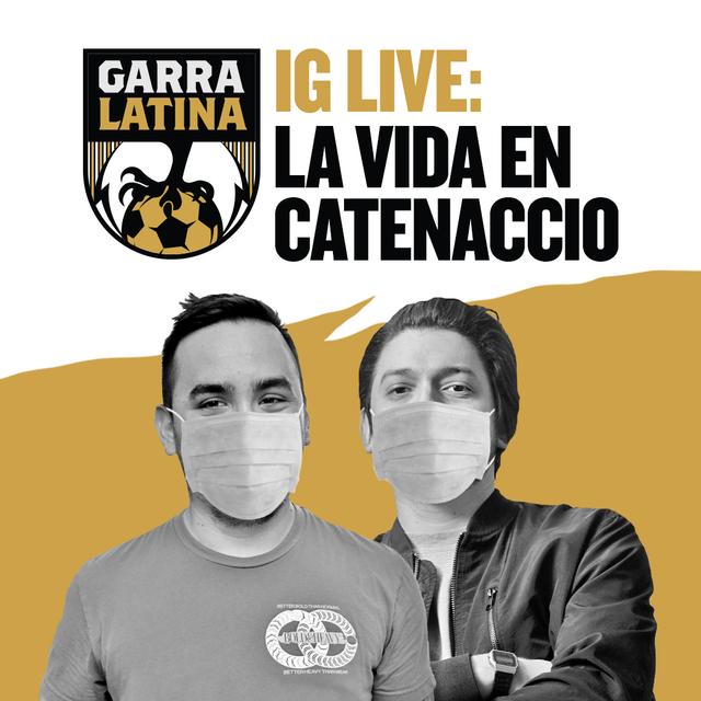 EP #30: La vida en catenaccio 😷(IG LIVE) - podcast episode cover