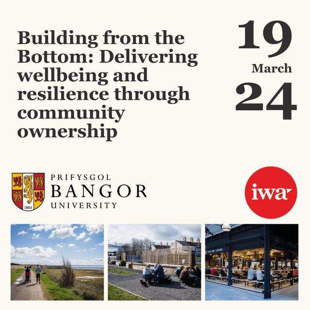 20240319 - Building from the Bottom - Delivering wellbeing and resilience through community ownership - podcast episode cover