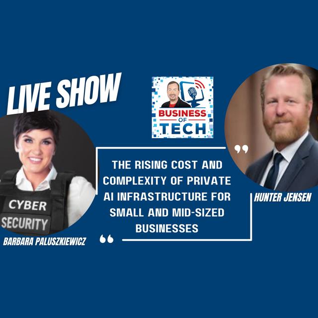 Unlocking AI for SMBs: Data Readiness, Cybersecurity, and Community-Driven Investments with Hunter Jensen and Barbara Paluszkiewicz - podcast episode cover