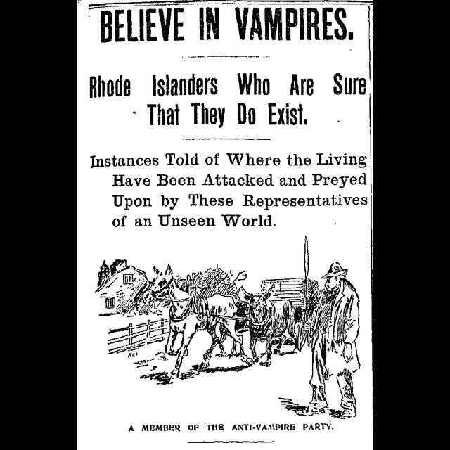 The New England Vampire Panic - podcast episode cover