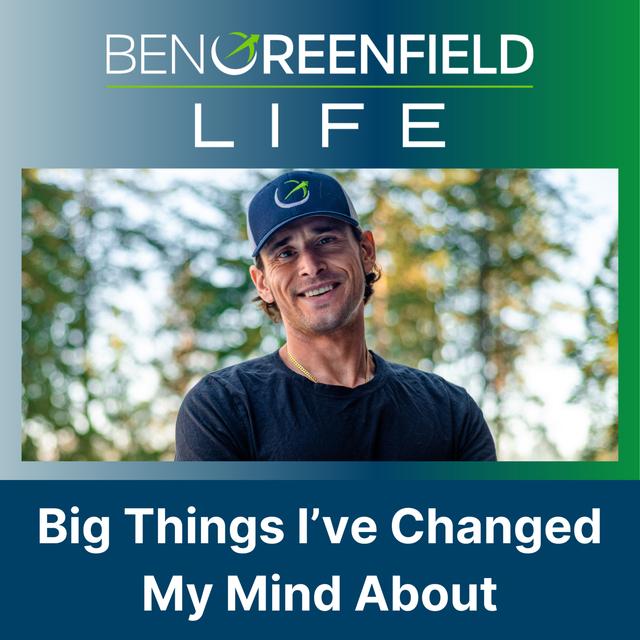 Big Things I’ve Changed My Mind About: Keto, Carnivore, Cryotherapy, Statins, THC, Sleep Hygiene, Minimal Effective Dose Of Exercise & More! - podcast episode cover