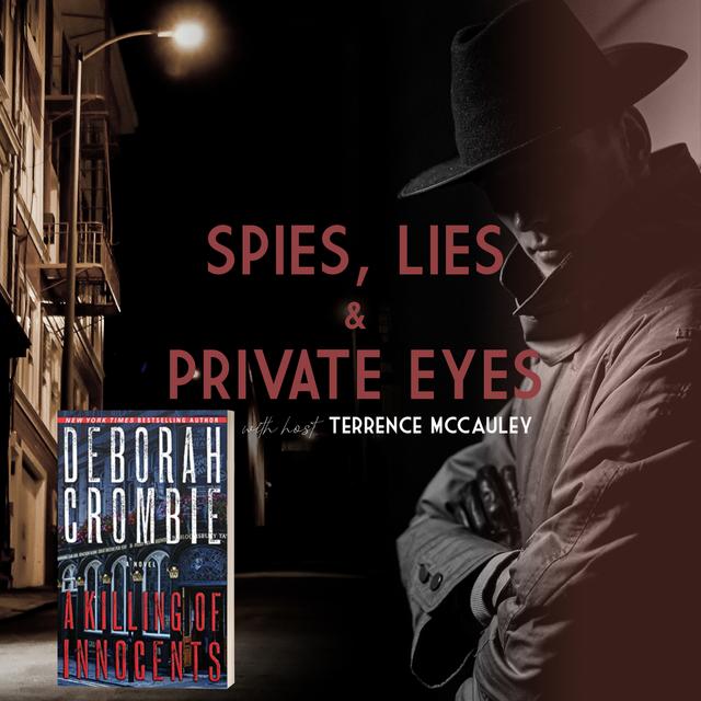 Deborah Crombie, bestselling author of A KILLING OF INNOCENTS, chats with Terrence McCauley - podcast episode cover