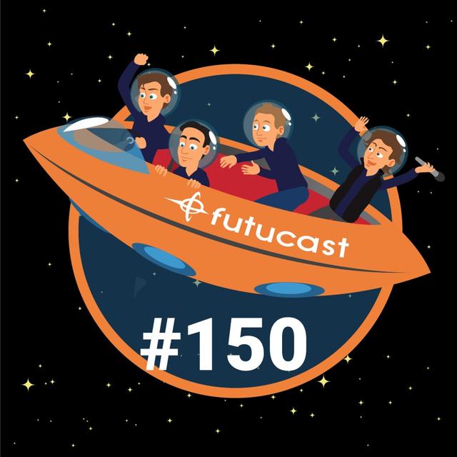 #150 Juhlajakso | Q&A, Kirpeimmät Kommentit ja Futucast Korttipeli - podcast episode cover