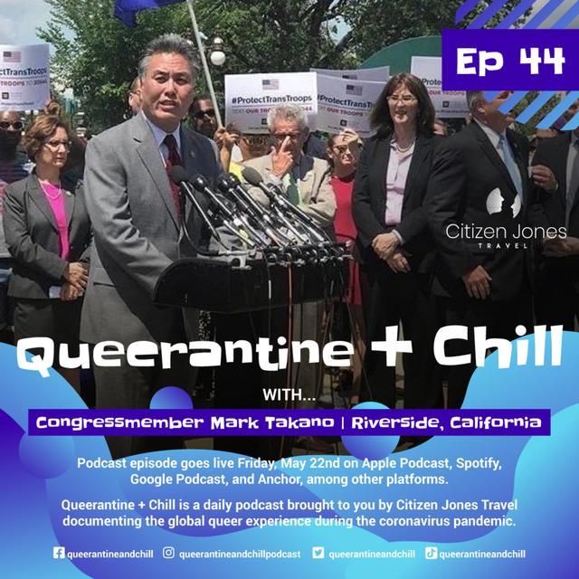 Congressmember Mark Takano in Riverside, California - podcast episode cover