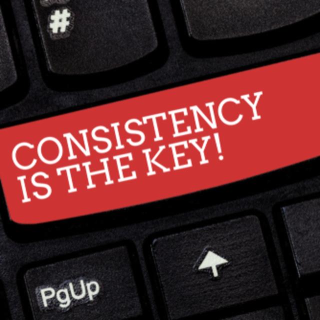 How to keep consistency in business - podcast episode cover
