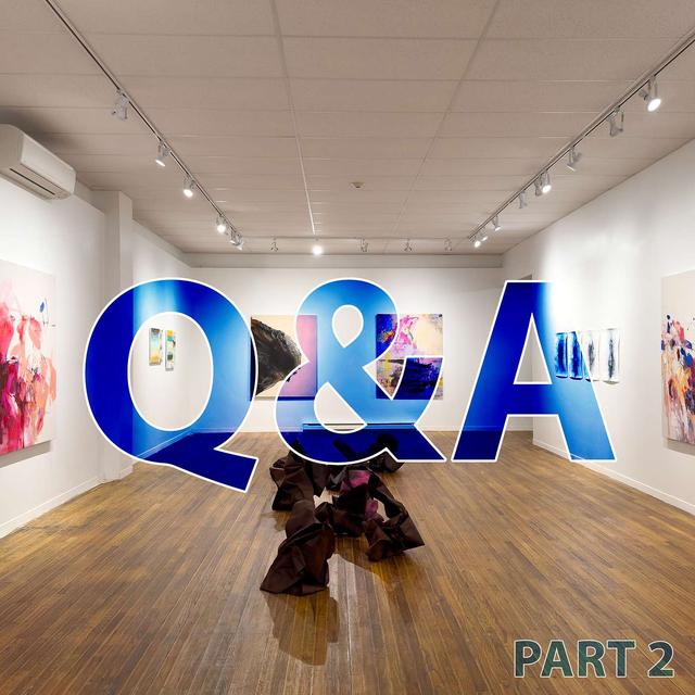 Pt 2. Questions about Art Pricing, Experimenting, and Motivation in the Artist Studio. - podcast episode cover
