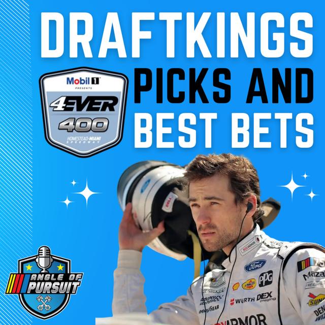 NASCAR DFS and Best Bets: 4EVER 400 DraftKings Picks - podcast episode cover