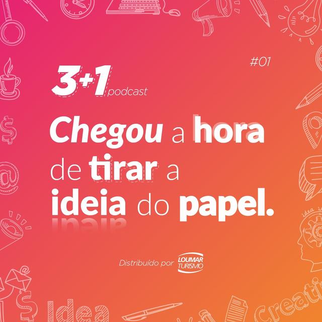 #1 - Chegou a hora de tirar a ideia do papel - podcast episode cover