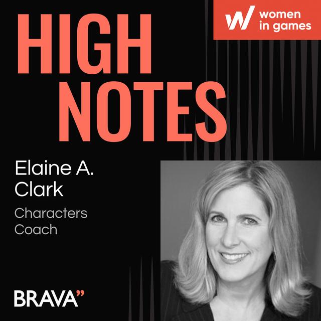 An Introduction to Characters with Elaine Clark. **A Women In Games Special** - podcast episode cover