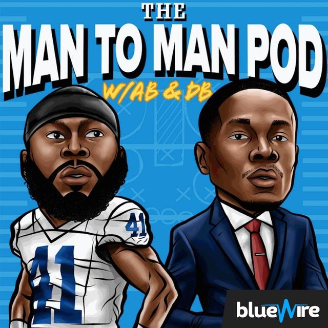 EP 215 | Free Agent Frenzy, March Madness Begins and  more | Man to Man Pod w/AB and DB - podcast episode cover