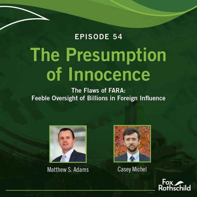 The Presumption of Innocence - Episode 54 - podcast episode cover