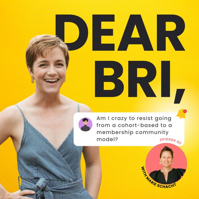 Can You Shift from a Cohort-Based Model to a Subscription Without Losing Community Engagement? With Marie Schacht, CEO of Akimbo - podcast episode cover
