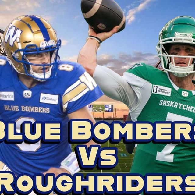 Winnipeg Blue Bombers CFL Playoffs Saskatchewan Roughriders Football Winnipeg Jets NHL Hockey NFL - podcast episode cover