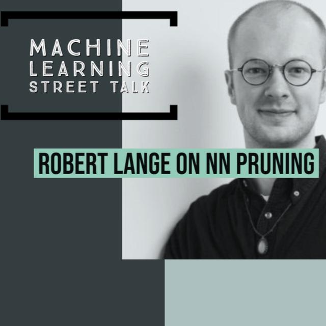 Robert Lange on NN Pruning and Collective Intelligence - podcast episode cover