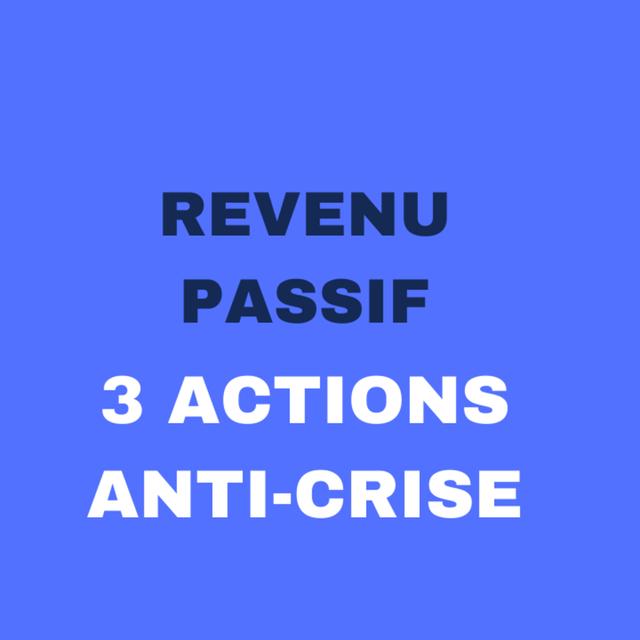 3 actions anti-crise pour sécuriser son revenu passif - podcast episode cover