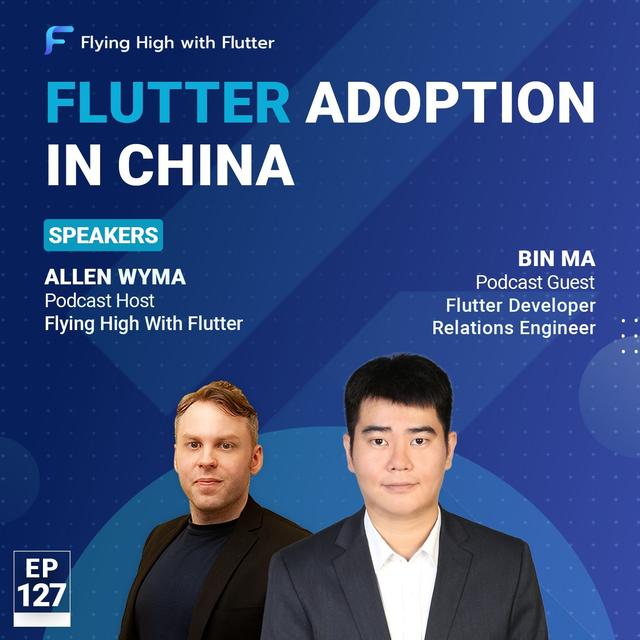 Flutter Adoption in China - podcast episode cover