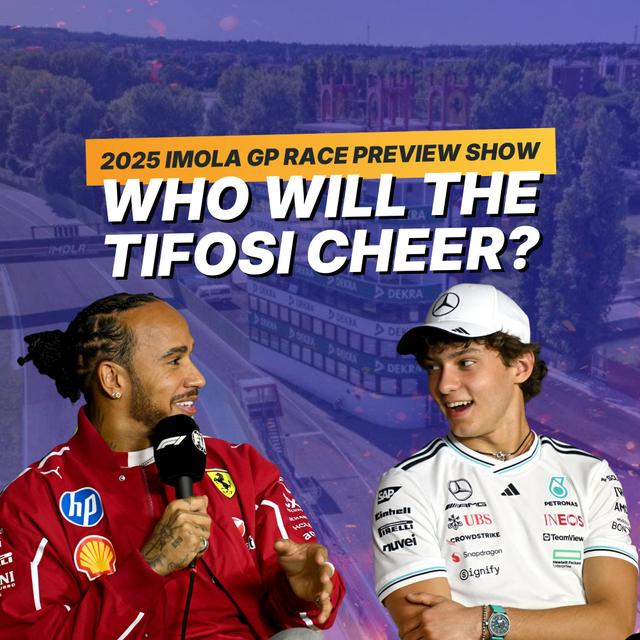 Kimi or Lewis - who will the tifosi cheer in Italy? | #F1 2025 LOOONG NAME Imola GP Preview - podcast episode cover