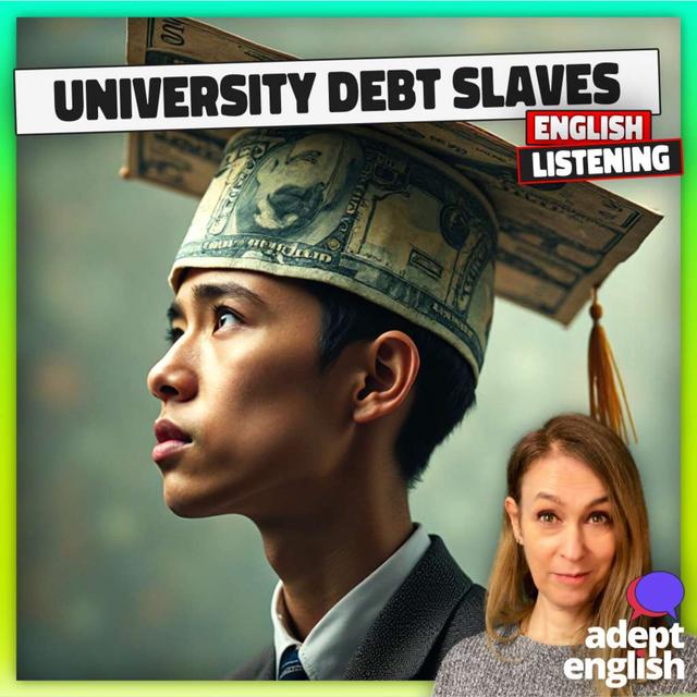 Listen & Learn English | How Much Does University Cost in the UK? Ep 796 - podcast episode cover