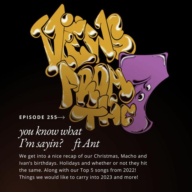 Ep 255 You Know What I'm Sayin? ft Ant - podcast episode cover