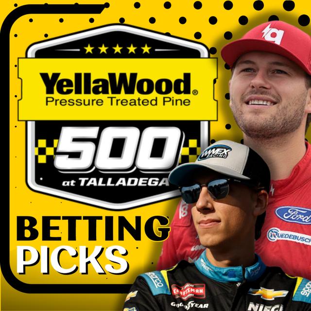 Best Bets for the YellaWood 500: Talladega Betting Top Picks! - podcast episode cover
