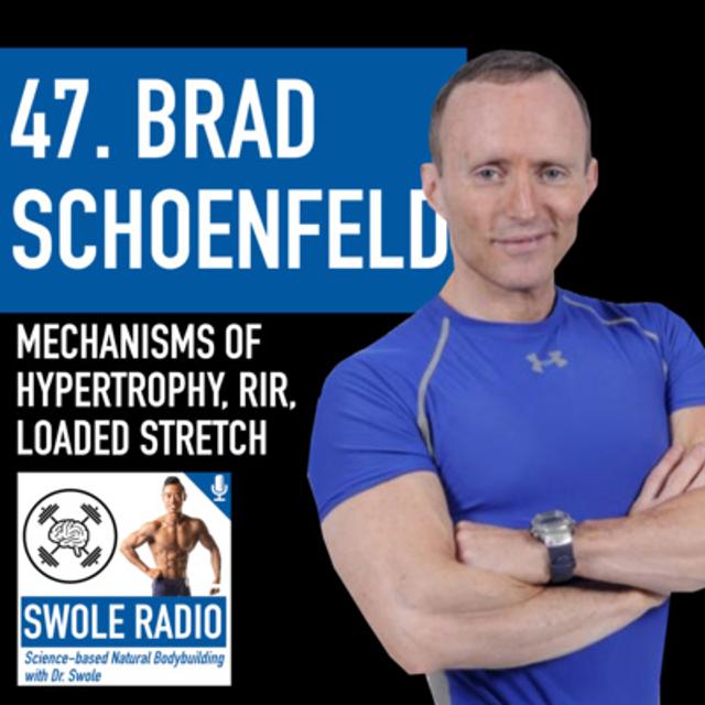 47. Brad Schoenfeld: Mechanisms of Hypertrophy, RIR, Loaded Stretch - podcast episode cover
