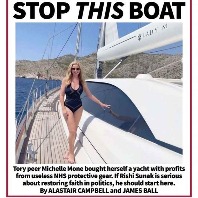 "Michelle Mone vs The New European" - podcast episode cover