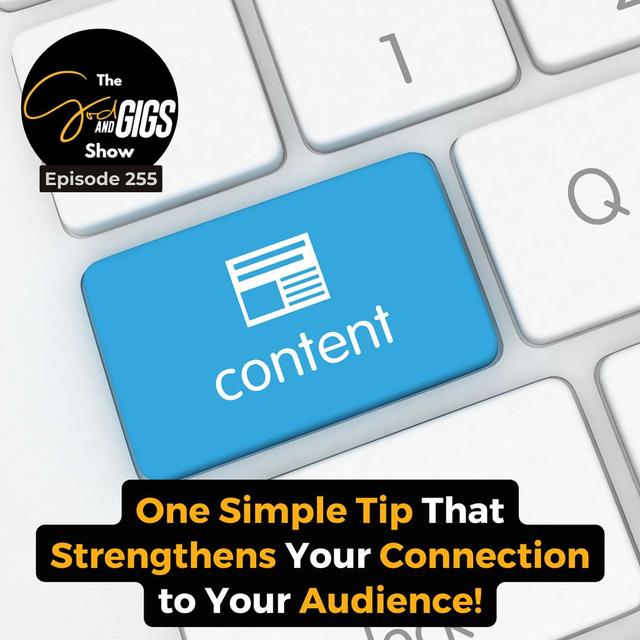One Simple Tip That Strengthens Your Connection to Your Audience - podcast episode cover