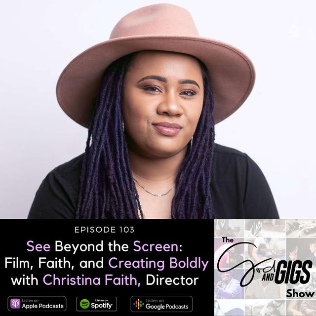 See Beyond the Screen: Film, Faith, and Creating Boldly w/ Christina Faith, Director - podcast episode cover