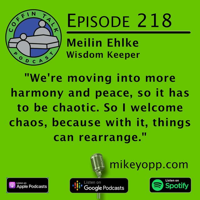 #218 - Wisdom Keeper - Meilin Ehlke - podcast episode cover