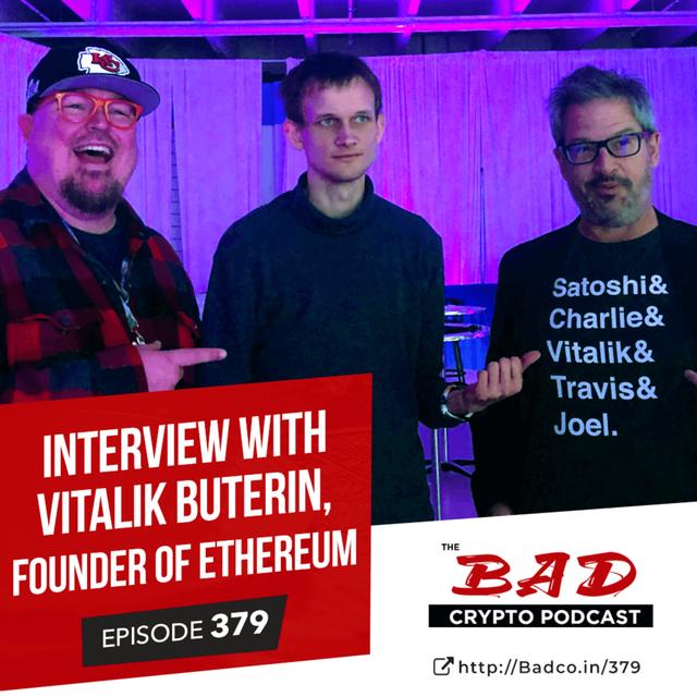 Interview with Vitalik Buterin, Founder of Ethereum - podcast episode cover