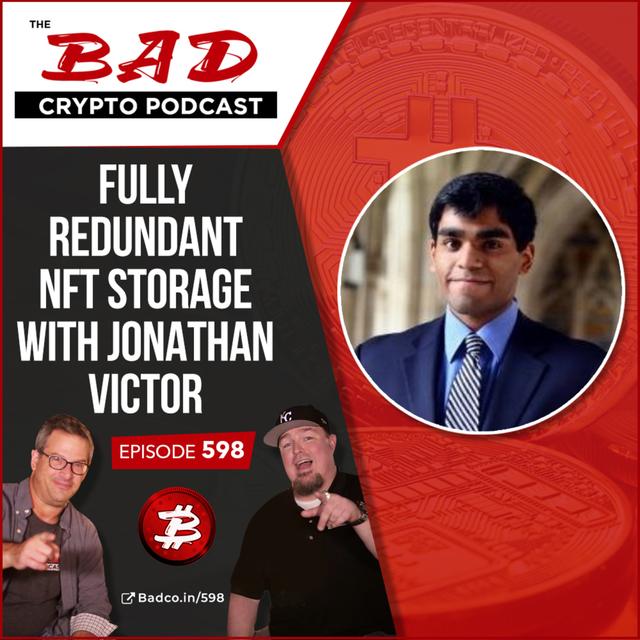 Fully Redundant NFT Storage with Jonathan Victor - podcast episode cover