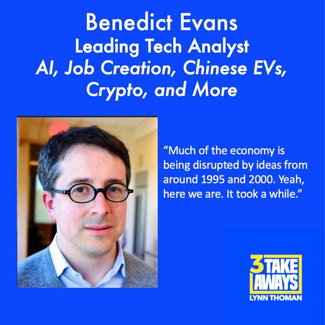 A World-Leading Tech Analyst Shares His Insights on AI, Job Creation, Chinese EVs, Crypto, and More (#162) - podcast episode cover