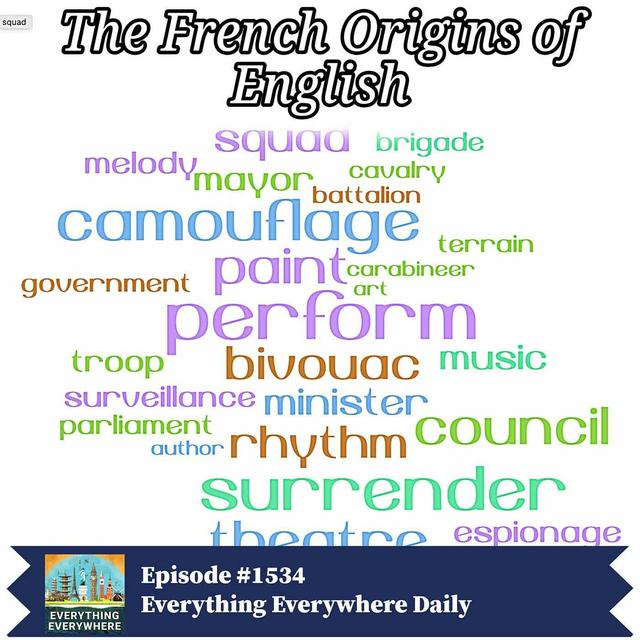The French Origins of English - podcast episode cover