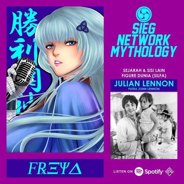 Cerita Sejarah Mitologi #47 - Sejarah & Sisi Lain Figure Dunia (SILFA): Julian Lennon - podcast episode cover
