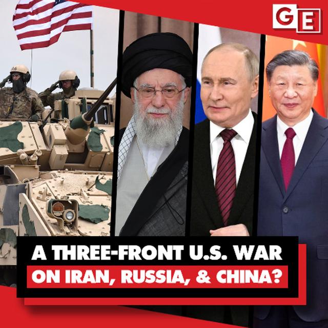 Palantir CEO predicted US war on Iran, Russia, and China - podcast episode cover