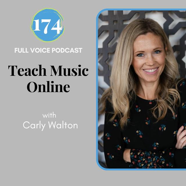 FVPC #174 Teach Music Online with Carly Walton - podcast episode cover