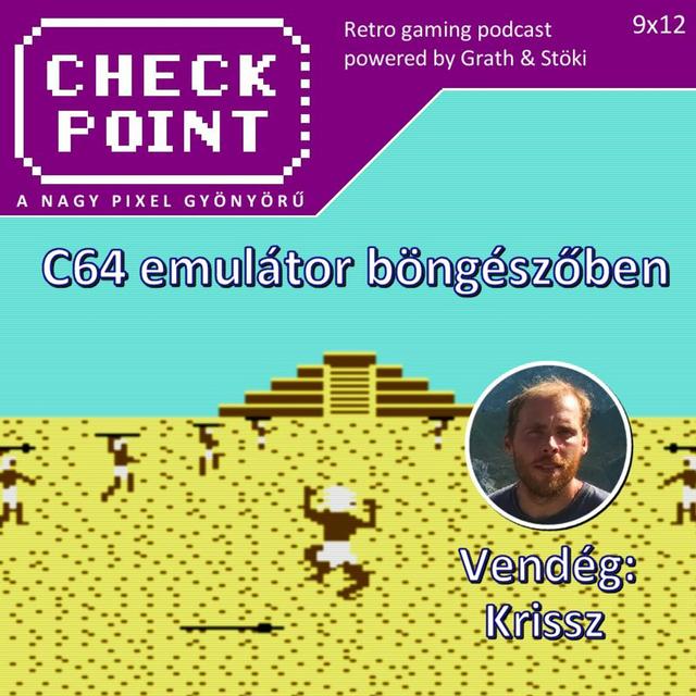 Checkpoint 9x12 - C64 emulátor böngészőben - podcast episode cover