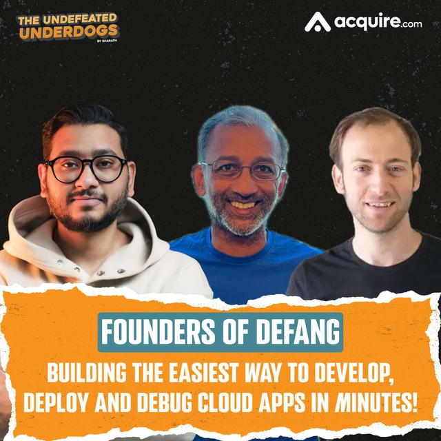 Founders of Defang - Building the easiest way to develop, deploy and debug cloud apps in minutes! - podcast episode cover