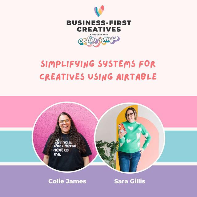 Simplifying Systems for Creatives Using Airtable from Copywriter on Call - podcast episode cover