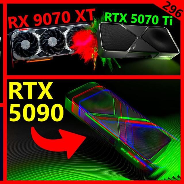 296. Nvidia RTX 5090 Instability, 5070 Ti vs RX 9070 XT, AMD Zen 6, Intel Nova Lake - podcast episode cover