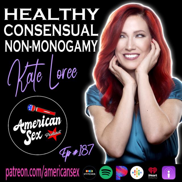 Healthy Consensual Non-Monogamy with Kate Loree - Ep 187 - podcast episode cover