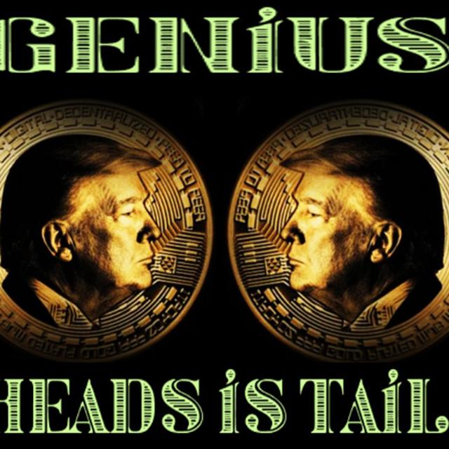 Show sample for 6/12/25: GENIUS - HEADS IS TAILS W/ ALAN JOHNSON - podcast episode cover