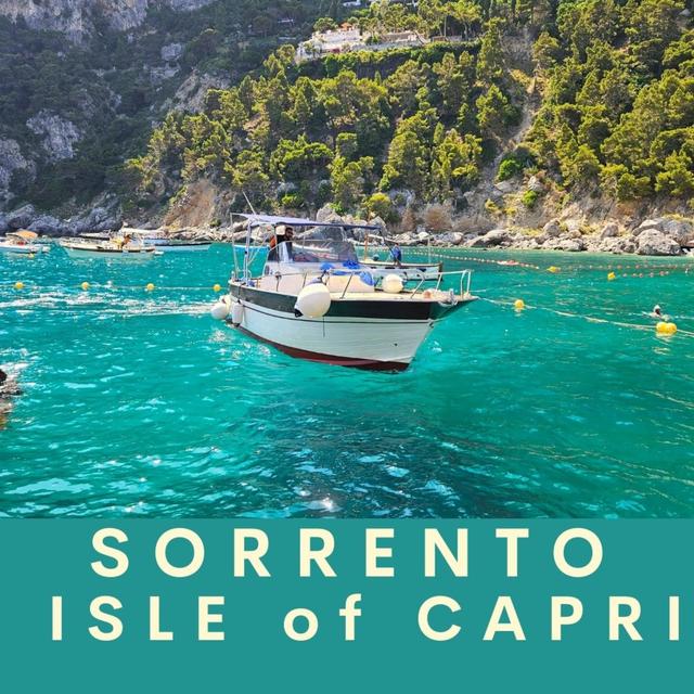 71. Sorrento and Isle of Capri. Travel to Sorrento and visit the Isle of Capri on the Amalfi Coast, Italy. - podcast episode cover